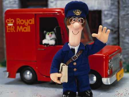 Postman Pat Car. Wait a minute Mr Postman